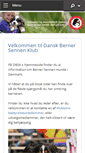 Mobile Screenshot of berner-sennen.dk